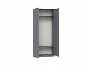 2.06.01.060.4 МАКС шкаф 2 двери 100х38х233 серый RU в Покачах - pokachi.ok-mebel.com | фото 2