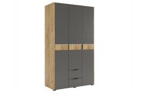 АДАМ К2 Спальный гарнитур (графит) в Покачах - pokachi.ok-mebel.com | фото 8
