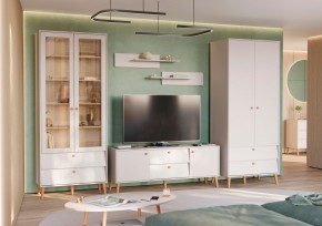 АФИНА Гостиная (модульная) кашемир серый в Покачах - pokachi.ok-mebel.com | фото