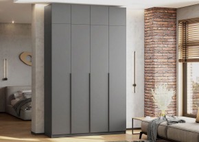 Антресоль 1600 «ШК-5» Графит серый в Покачах - pokachi.ok-mebel.com | фото 4