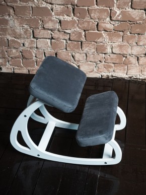 Балансирующий коленный стул Конёк Горбунёк (Белый) в Покачах - pokachi.ok-mebel.com | фото 5