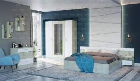 БАРИ Спальня (Дуб Сонома/Белый) модульная в Покачах - pokachi.ok-mebel.com | фото