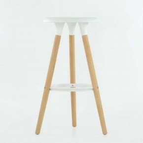 Барный стул Barneo N-19 Modern интерьерный белый в Покачах - pokachi.ok-mebel.com | фото 4
