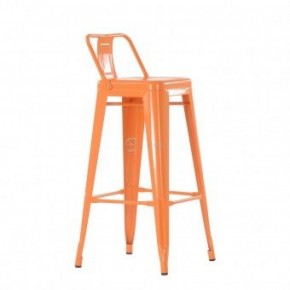 Барный стул Barneo N-242 Tolix Style 2003 Оранжевый в Покачах - pokachi.ok-mebel.com | фото