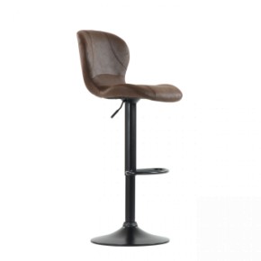 Барный стул Barneo N-86 Time / Black / VPU Brown Vintage коричневый винтаж PK970-18 в Покачах - pokachi.ok-mebel.com | фото