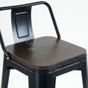 Барный стул N-238 Tolix Wood style Черный в Покачах - pokachi.ok-mebel.com | фото 3