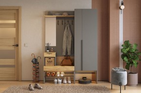 БАСКО Прихожая К2 (графит) в Покачах - pokachi.ok-mebel.com | фото