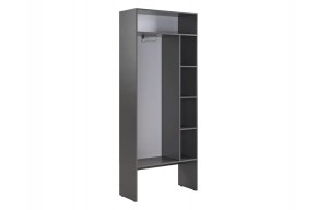 БАСКО Прихожая К5 (графит) в Покачах - pokachi.ok-mebel.com | фото 10