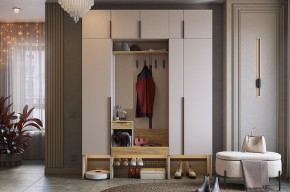 БАСКО Прихожая К9 (кашемир) в Покачах - pokachi.ok-mebel.com | фото 2