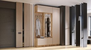 БАВАРИЯ Прихожая (дуб вотан/кашемир) в Покачах - pokachi.ok-mebel.com | фото
