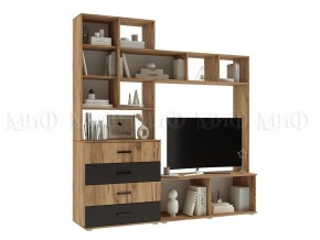 БЕЛЛА Гостиная (модульная) графит в Покачах - pokachi.ok-mebel.com | фото 4