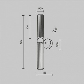 Бра Maytoni Antic MOD302WL-02GR1 в Покачах - pokachi.ok-mebel.com | фото 4
