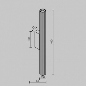 Бра Maytoni Calipso C082WL-12W2.7K-B в Покачах - pokachi.ok-mebel.com | фото 4