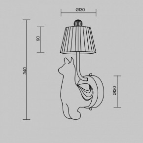Бра Maytoni Senor Alpaca MOD377WL-L6W3K в Покачах - pokachi.ok-mebel.com | фото 9