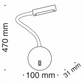 Бра Maytoni Stem C035WL-L3CH3K в Покачах - pokachi.ok-mebel.com | фото 6