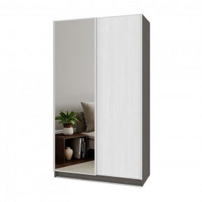 БРАУН Б632 Шкаф-купе (анкор темный/анкор светлый) в Покачах - pokachi.ok-mebel.com | фото