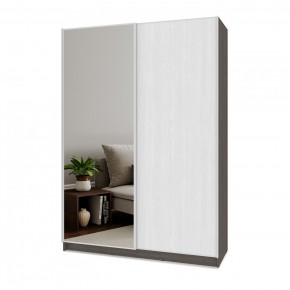 БРАУН Б682 Шкаф-купе (анкор темный/анкор светлый) в Покачах - pokachi.ok-mebel.com | фото