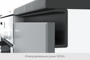 БЬЯНКА Кухонный гарнитур 1,6 белый/лиственница охотская/смоки софт в Покачах - pokachi.ok-mebel.com | фото 3