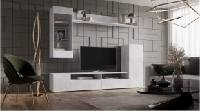 ДАЛЛАС Гостиная (модульная) цемент светлый в Покачах - pokachi.ok-mebel.com | фото