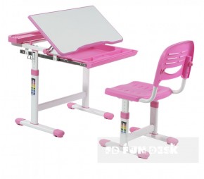 Комплект парта + стул трансформеры Cantare Pink в Покачах - pokachi.ok-mebel.com | фото