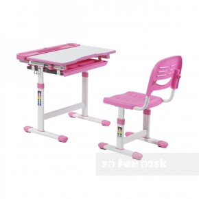 Комплект парта + стул трансформеры Cantare Pink в Покачах - pokachi.ok-mebel.com | фото 2