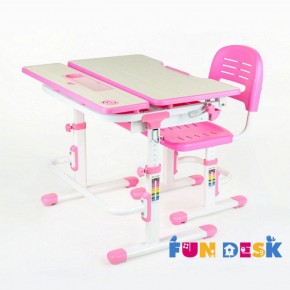 Парта-трансформер + стул Lavoro Pink в Покачах - pokachi.ok-mebel.com | фото 3