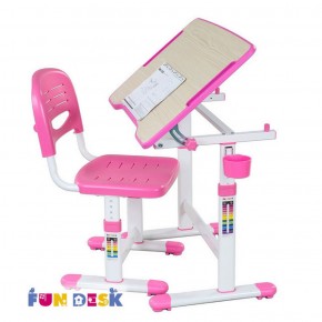 Парта-трансформер + стул PICCOLINO II Pink в Покачах - pokachi.ok-mebel.com | фото
