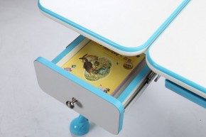 Парта-трансофрмер Amare Blue с выдвижным ящиком в Покачах - pokachi.ok-mebel.com | фото 5