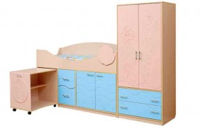 Набор мебели для детской Юниор -12.2 (700*1860) МДФ матовый в Покачах - pokachi.ok-mebel.com | фото 1