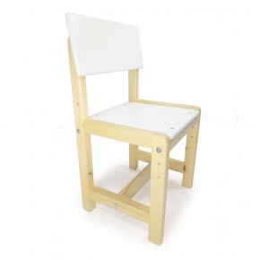 Детский растущий комплект стол и стул  Я САМ "Лофт" (Белый, Сосна) в Покачах - pokachi.ok-mebel.com | фото 6