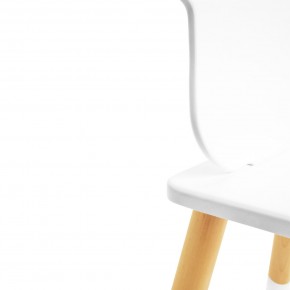 Детский стул Rolti Baby «Корона» (белый/белый/цветной, массив березы/мдф) в Покачах - pokachi.ok-mebel.com | фото 1