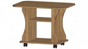 ДИПЛОМАТ Стол журнальный (дуб вотан) в Покачах - pokachi.ok-mebel.com | фото
