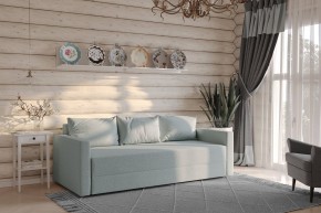 Диван-кровать Вало мятно-серый, ткань рогожка в Покачах - pokachi.ok-mebel.com | фото 2