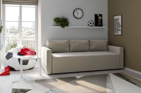 Диван-кровать Вало светло-серый, ткань рогожка в Покачах - pokachi.ok-mebel.com | фото 2