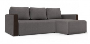 Диван угловой Алиса 3 Vital DOVE  - Teos Dark Brown в Покачах - pokachi.ok-mebel.com | фото