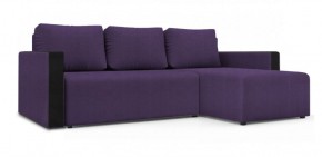 Диван угловой Алиса 3 Vital VIOLET - Teos Black в Покачах - pokachi.ok-mebel.com | фото
