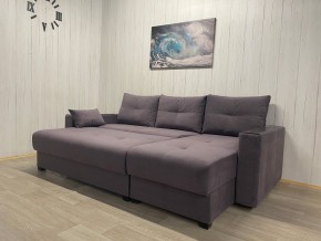 Диван угловой Комфорт-3 (НПБ+МДФ) велюр Monaco 8 в Покачах - pokachi.ok-mebel.com | фото 2