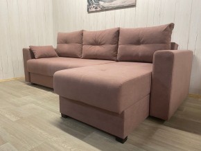 Диван угловой Комфорт-3 (НПБ) велюр Luma 16 в Покачах - pokachi.ok-mebel.com | фото 2