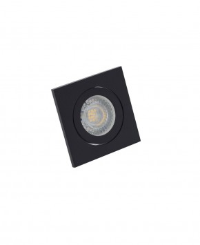 DK2016-BK Встраиваемый светильник, IP 20, 50 Вт, GU10, черный, алюминий в Покачах - pokachi.ok-mebel.com | фото