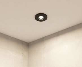 DK2036-BK Встраиваемый светильник влагозащ., IP 44, до 15 Вт, GU10, LED, черный, алюминий в Покачах - pokachi.ok-mebel.com | фото 6