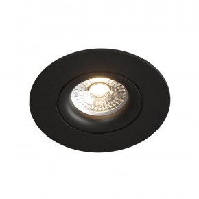 DK2037-BK Встраиваемый светильник , IP 20, 50 Вт, GU10, черный, алюминий в Покачах - pokachi.ok-mebel.com | фото 1