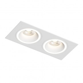 DK2062-WH Встраиваемый светильник, IP 20, до 15 Вт, GU10, LED, белый, алюминий в Покачах - pokachi.ok-mebel.com | фото