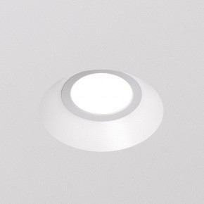 DK2081-WH Встраиваемый точечный светильник для натяжных ПВХ потолков INVIZ, IP 20, до 9 Вт, GU10, LED, белый, ABS-пластик в Покачах - pokachi.ok-mebel.com | фото