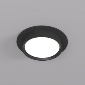 DK2090-BK Встраиваемый светильник FLAT, IP 20, до 15 Вт, GX53, LED, черный, алюминий в Покачах - pokachi.ok-mebel.com | фото