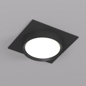 DK2091-BK Встраиваемый светильник FLAT, IP 20, до 15 Вт, GX53, LED, черный, алюминий в Покачах - pokachi.ok-mebel.com | фото
