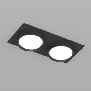 DK2092-BK Встраиваемый светильник FLAT, IP 20, до 15 Вт, GX53, LED, черный, алюминий в Покачах - pokachi.ok-mebel.com | фото 4