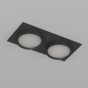 DK2092-BK Встраиваемый светильник FLAT, IP 20, до 15 Вт, GX53, LED, черный, алюминий в Покачах - pokachi.ok-mebel.com | фото 5
