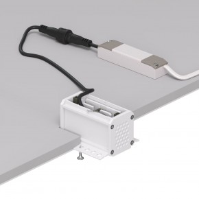 DK2530-WB Встраиваемый светильник SPACE со светодиодом под шпатлевку L69mm 220V 6W 38° 4000К IP20 белый/черный алюминий в Покачах - pokachi.ok-mebel.com | фото 5