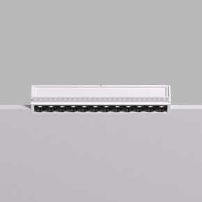 DK2532-WB Встраиваемый светильник SPACE со светодиодом под шпатлевку L240mm 220V 20W 38° 4000К IP20 белый/черный алюминий в Покачах - pokachi.ok-mebel.com | фото 3