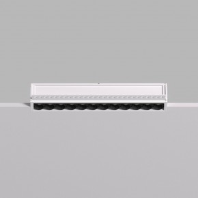 DK2532-WB Встраиваемый светильник SPACE со светодиодом под шпатлевку L240mm 220V 20W 38° 4000К IP20 белый/черный алюминий в Покачах - pokachi.ok-mebel.com | фото 4